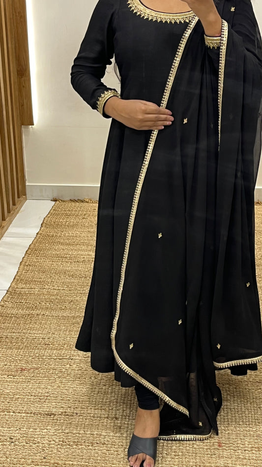 Black Anarkali