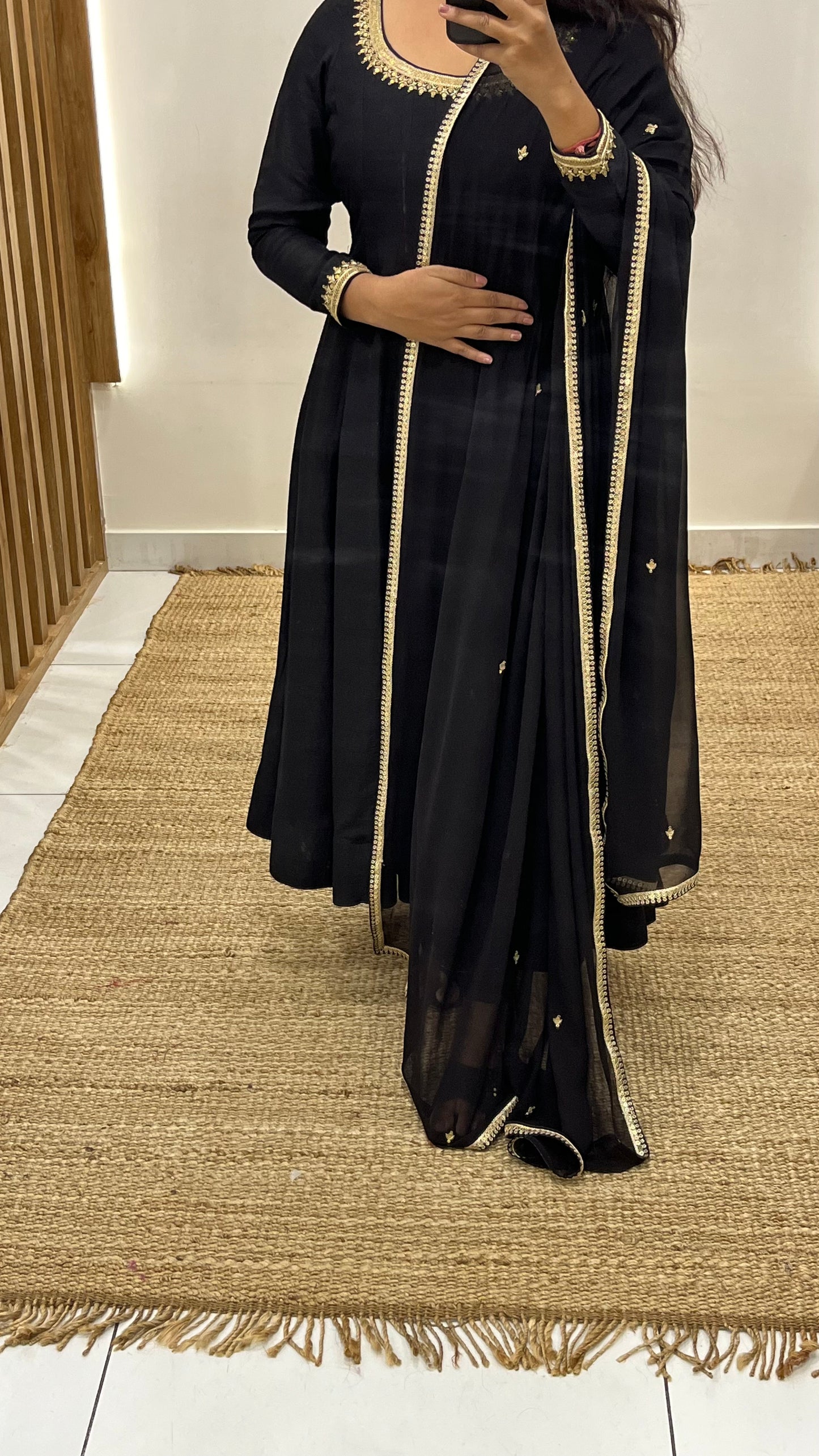 Black Anarkali